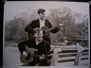 DOC WATSON(ドック・ワトソン) w/Merle Watson◎NEW YORK 1964◎◎稀少!!アナログ銀塩写真[原版プリント]