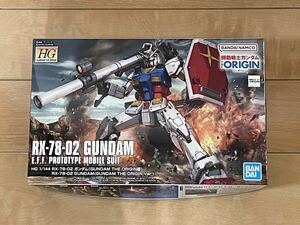 HG 1/144 RX-78-02 ガンダム （GUNDAM THE ORIGIN版） （026 ）★機動戦士ガンダム THE ORIGIN 