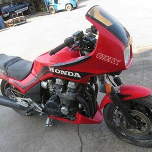 Y7191@HONDA ホンダ CBX750F RC17 不動車/キー付/書類無し/引取り限定/北海道帯広市/発送不可の画像1