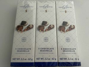  postage 230 jpy ~3 box set Van tembruk seashell chocolate Belgium production boxed chocolate hazelnut fi ring chocolate 