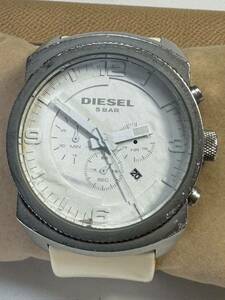 L286 wristwatch DIESEL/ diesel DZ-1450 chronograph quartz round 3 hands 