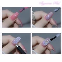 new◇unicorn magnet prism gel ◇マグネットジェルネイル_画像8