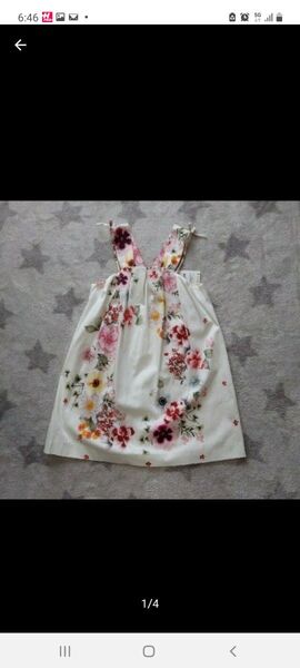 ザラガールズ☆ZARA☆女の子用 花柄ワンピース☆140サイズ☆新品未使用