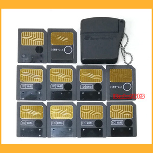 * media *SmartMedia 16MB 10 sheets Fuji film I*O DATA ID attaching operation goods the first period . ending case attaching Smart Media *