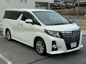 AGH30 アルファード　2.5S 両側電動　車検R8年2月まで　7人乗り　事故なし　純正９インチナビ　リアモニター有　