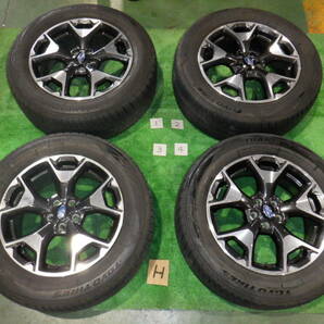 ★ スバル インプレッサXV GT7 純正 アルミホイール 17x7J タイヤ付 TOYO TRANPATH MP7 225/60R17-99H 4本セット ★ 4梱包発送 ★の画像1