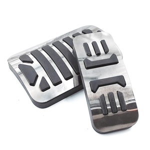  stainless steel steel. car brake pedal Jaguar xe xf xj xjl. protective cover 