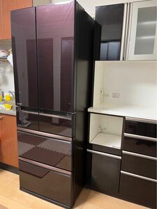 三菱ノンフロン冷凍冷蔵庫　MR-W53Z-BR2 6ドア