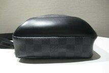 ルイヴィトン LOUIS VUITTON アヴェニュースリングバッグ ダミエ N41719 ボディバッグ ブラック 中古 ランクAB BRB・バッグ・財布_画像4