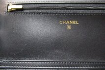 シャネル CHANEL チェーンウォレット AP3035 ブラック ゴールド金具 マトラッセ バッグ ハート BOX付 中古 ランクA BRB・バッグ・財布_画像6