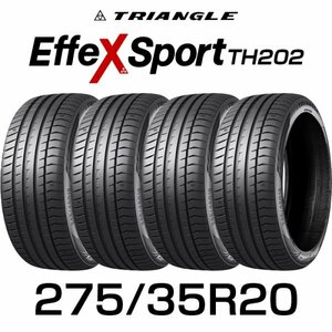 【新品】【2024年製】 輸入サマータイヤ4本セット 275/35R20-102Y TRIANGLE EffeX Sport TH202 / トライアングル 2753520 20インチタイヤ