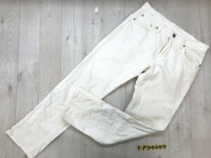 Levi's 511 リーバイス メンズ ストレッチ カラーパンツ W30 白