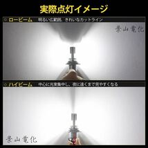 H4 LED ヘッドライト バルブ フォグランプ 車 Hi/Lo 16000LM トヨタ ホンダ スズキ 日産 スバル 三菱 マツダ ダイハツ 車検対応 白 &M3-f_画像8