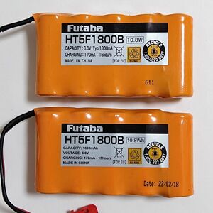 24【中古2点】 HT5F1800B フタバ　バッテリー プロポ ラジコン RC 