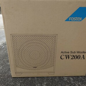 フォステクス CW200A 美品 使用少 元箱 取説 fostex サブウーファーの画像1