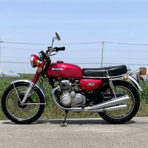 CB350F 実動 書類付き 昭和48年 国内物 バケヨン 好調 絶版 旧車 超希少 ホンダ 検）CB GX CBR XS CBX GSX FX XJ GP GPZ GS SS ヨンフォアの画像3