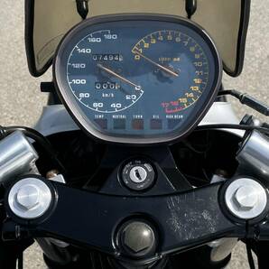 GSX250S カタナ 実動 書類付き GJ76A 極低走行 7,494km 絶版 旧車 スズキ 検）GSX FZ FZR VTZ VT CBR CB XS FTR CBX ZXR FW FX バリオス 刀の画像10