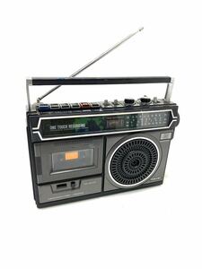 東芝 TOSHIBA /RT-530F /FM/SW/MW 3バンドアンティークラジオカセットレコーダー当時物　昭和レトロ