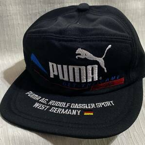キャップ 帽子 プーマ/puma Mサイズ 約56cm ブラック色のスポーツキャップ ジュニアキャップにも＞＞未使用品の画像2