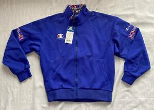 ジャージ上 トレーニングジャケット チャンピオン/champion Mサイズ 胸囲90cm ビーナスブルー色系 9.800円品◎◎未使用品