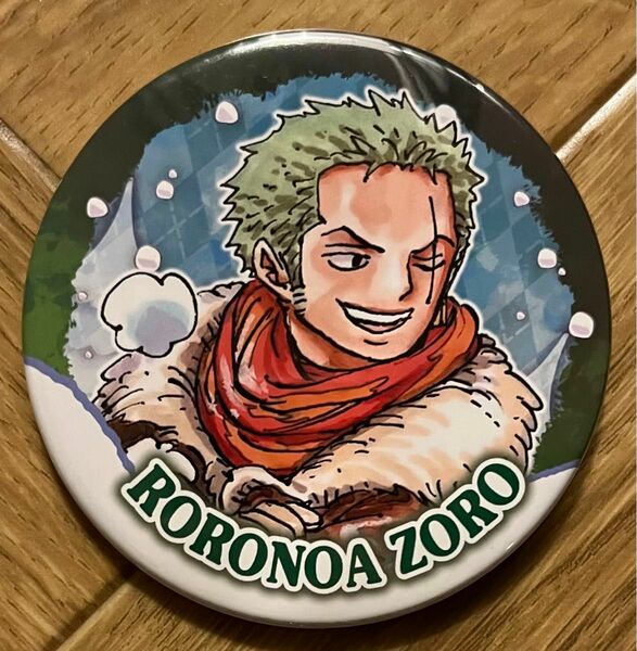 ONE PIECE ワンピース コレクション缶バッジ "WINTER" 第1弾 ロロノア・ゾロ