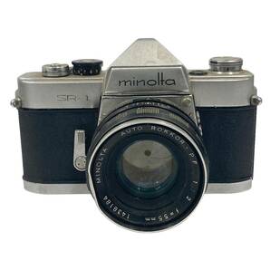 Minolta ミノルタ SRT101 一眼レフフィルムカメラ MC ROKKOR-PF 1:1.7 f=55㎜ カメラ SR-1 1:2 55mm 2台セットの画像7