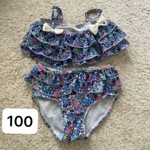 petitmain プティマイン　100 水着　キッズ　子供　ビキニ