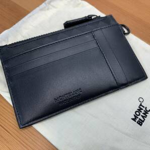 【未使用品】MONTBLANC モンブラン エクストリーム 3.0 カードホルダー ジップ ポケット 名刺 小銭 コイン 定期 ケースの画像3