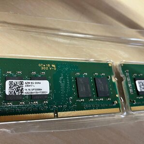 24A007 送料無料 DDR4-3200 SODIMM 16GB (8GB2枚組) Crucial CT8G4SF832A.M8FR DDR4 中古 ジャンク扱いの画像8