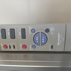 SHARP VHSビデオデッキ VC-HF830 リモコン付 動作品の画像8