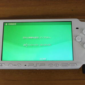 〇中古品 保管品 通電のみ確認済 SONY ソニー PSP プレイステーションポータブル PSP-3000 ゲーム機/激安1円スタートの画像1