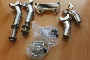 0 secondhand goods storage goods Harley-Davidson Harley Davidson FXD1450? handle post bike parts / super-discount 1 jpy start 