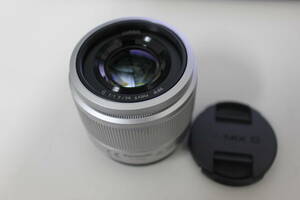 〇中古品 保管品 動作確認済 Panasonic パナソニック LUMIX G 25mm F1.7 ASPH. H-H025 デジタル一眼カメラ 単焦点レンズ/激安1円スタート