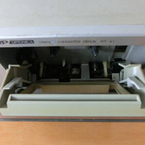 中古品 保管品 通電のみ確認済 SHARP シャープ ステレオテープデッキ オーディオ機器 RT-A1/激安1円スタートの画像3