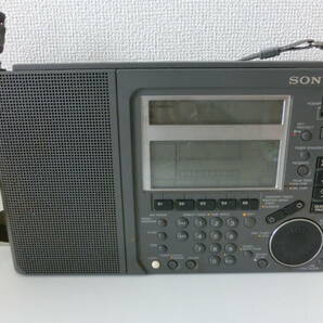 中古品 保管品 動作未確認 SONY ソニー ワールドバンドラジオ BCLラジオ ICF-SW77/激安1円スタートの画像1