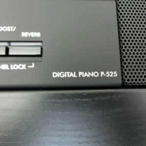 美品 中古品 保管品 動作確認済 YAMAHA ヤマハ DIGITAL PIANO 電子ピアノ P-525B 2023年製/激安1円スタートの画像6