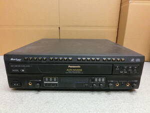 0 secondhand goods storage goods operation not yet verification Matsushita Electric Industrial Panasonic Panasonic laser disk player LX-K750/ super-discount 1 jpy start 