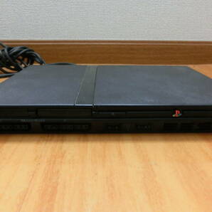 中古品 保管品 通電のみ確認済 SONY ソニー PlayStation2 プレイステーション2 SCPH-70000 本体 コントローラー ゲーム機/激安1円スタートの画像4