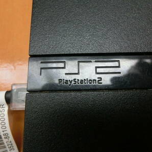 中古品 保管品 通電のみ確認済 SONY ソニー PlayStation2 プレイステーション2 SCPH-70000 本体 コントローラー ゲーム機/激安1円スタートの画像3