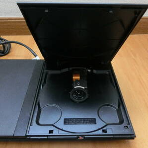 中古品 保管品 通電のみ確認済 SONY ソニー PlayStation2 プレイステーション2 SCPH-70000 本体 コントローラー ゲーム機/激安1円スタートの画像5