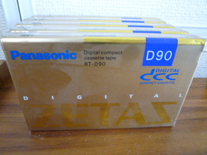 * unopened goods storage goods /Panasonic/ Panasonic /ZETAS/RT-D60 2 ps /RT-D905ps.@/ total 7ps.@/ digital / cassette tape / super-discount 1 jpy start *