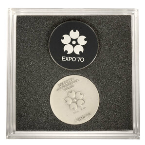 EXPO'70 日本万国博覧会記念 銀メダル 大阪万博 エキスポ 1970年 シルバー925 18.3g メダルの画像2