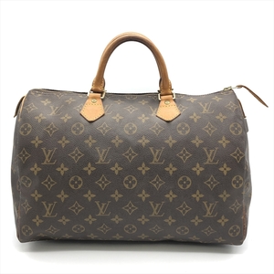 ルイヴィトン LOUIS VUITTON ハンドバッグ ブラウン ゴールド金具