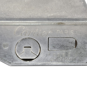 カルティエ Cartier ライター シルバー ガスライター ペンタゴン 着火未確認 喫煙具 ローラーの画像6