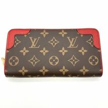 ルイヴィトン LOUIS VUITTON ジッピーウォレット レティーロ 長財布 モノグラム キャンバス M61854 ブラウン ゴールド金具 MI4250_画像1