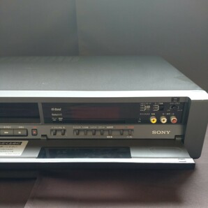 SONY Betamax SL-2000 通電確認済 USED品 VIDEO CASSETTE RECORDER SL-2000 ソニー ベータマックス ジャンク品の画像3