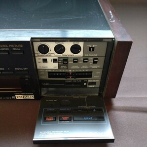SONY EDBetaビデオデッキ EDV-5000 通電のみ確認済 USED品 現状渡し VIDEO CASSETTE RECORDER ソニー 1987年の画像4