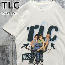入手困難★TLC ティーエルシー ビッグプリント バンT バンドTシャツ ミュージックTシャツ 90s_画像1