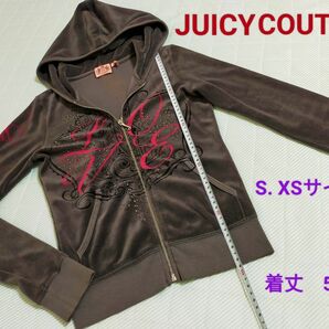 JUICYCOUTURE / ベロアパーカー/XS