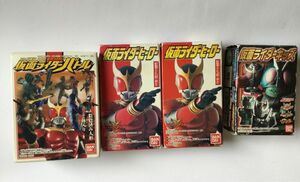 ☆食玩　仮面ライダーバトル&仮面ライダーキッズ&仮面ライダーヒーローx2 未開封 バンダイ 食玩 フィギュア